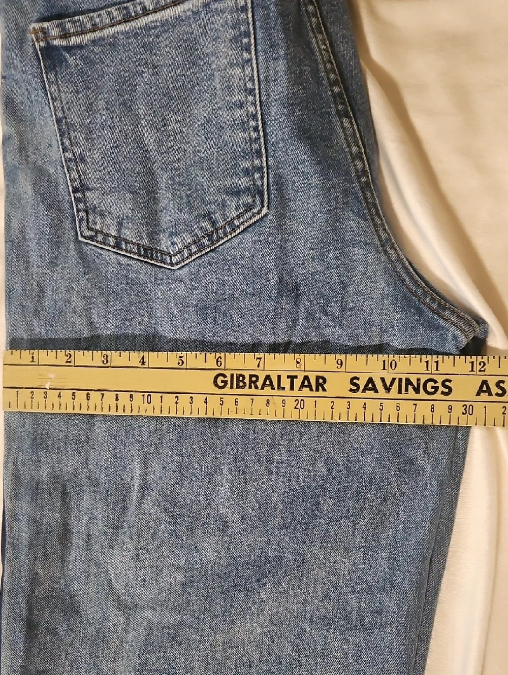 Kut from the Kloth Two-Tone Dark and Medium Blue High-Rise Jeans And Wide Leg - Picture 5 of 11